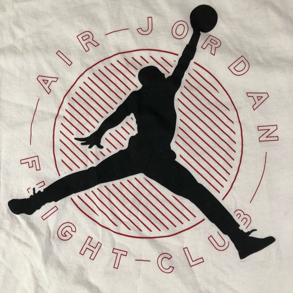 Air Jordan Flight Club Jumpman Size 3XL White Tee - Picture 4 of 6